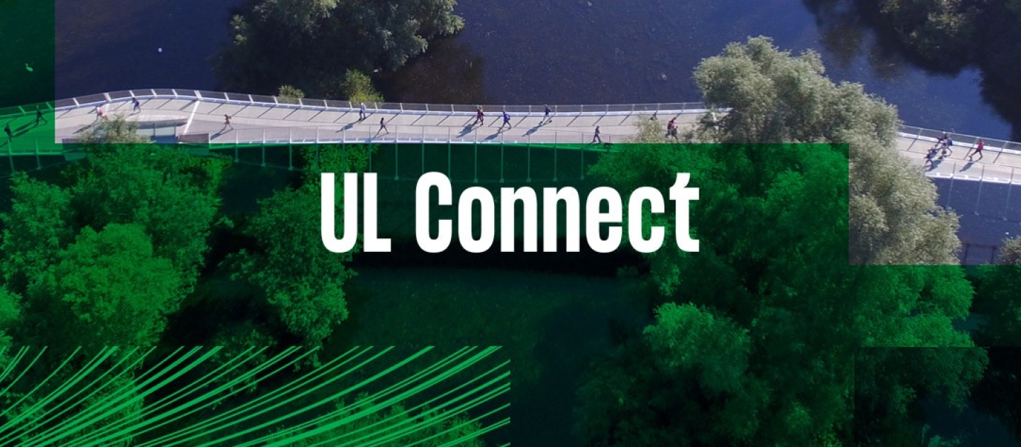 UL Connect banner graphic with UL connect text and image of living bridge