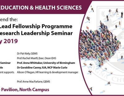 EHS Succeed and Lead Post-Doctoral Fellowship Programme