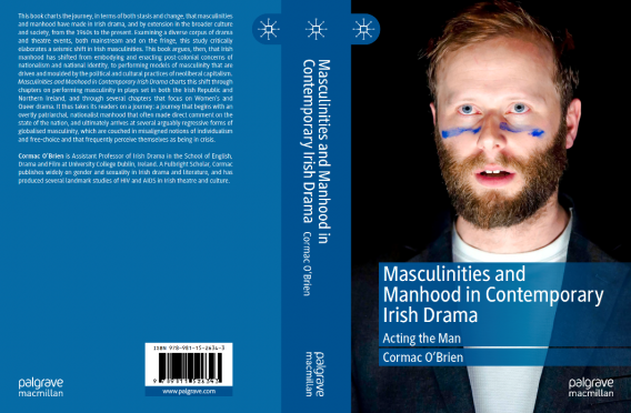 Book cover of Masculinities and Manhood in Contemporary Irish Drama