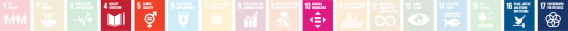 SDGs related to this Mission: SDGs 4, 5, 10, 16, and 17.