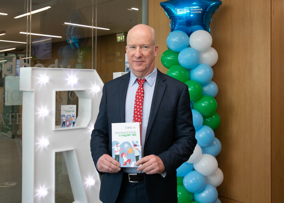HRI Director Alan Donnelly pictured at the launch of the strategy