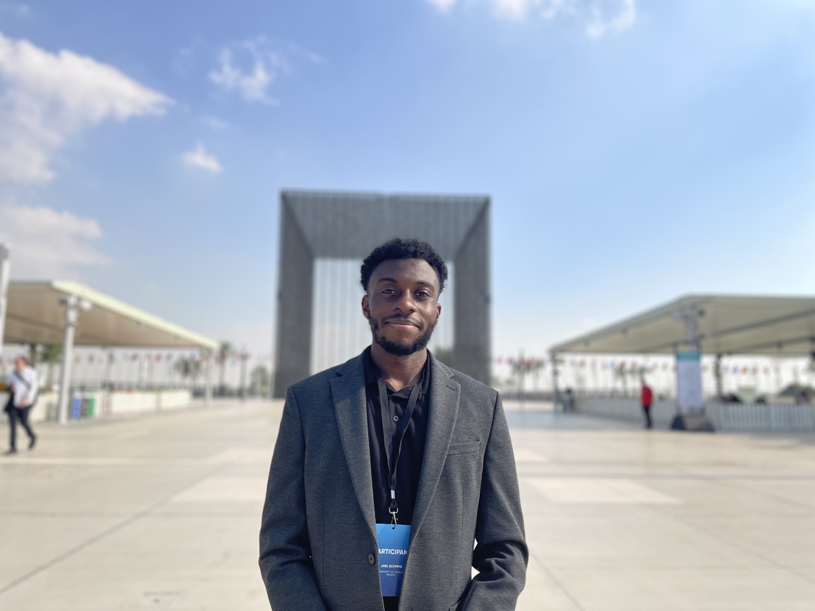 UL Product Design and Technology graduate Joel Olympio, pictured in Dubai