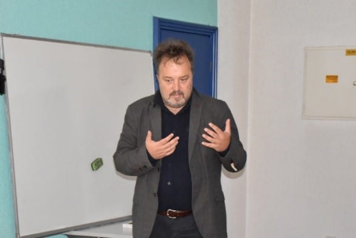Dr Edin Omerdic Visiting Lecture at Tuzla and Sarajevo Universities