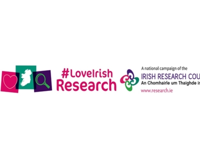 #loveIrishResearch logo for IRC