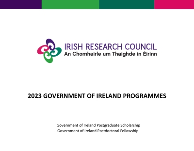 picture of the 2023 Government of Ireland call document