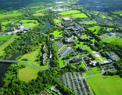 Image shows UL from above