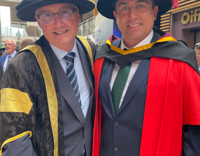 Professor Shane Kilcommons and Dr Andrew Lacey