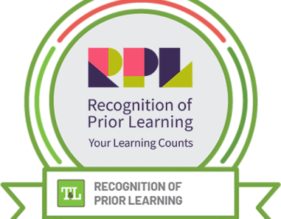 Ger Coffey receives recognition of prior learning 