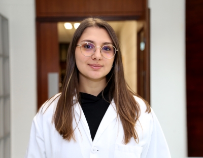 Bioscience student Manuela Fadetta