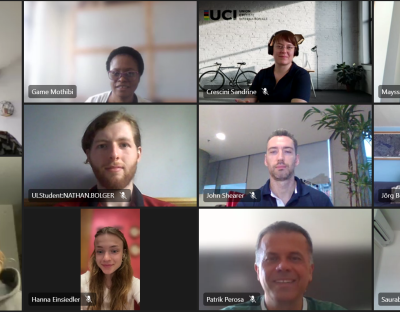 Screenshot of participants of INTERACT+ Partner meeting held on July 11th 2023