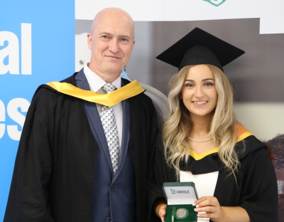 CS student of the year Sinead O'Brien