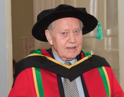 A file picture of the late Chuck Feeney