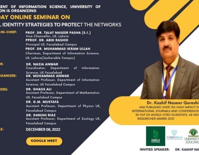 Online Seminar on Digital Strategies to Protect the Networks