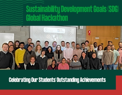 A large group of SDG Hackathon entries from UL 