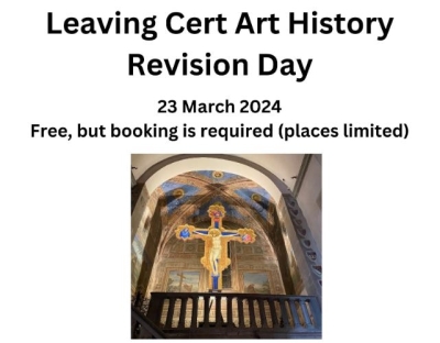 Poster for art history revision day