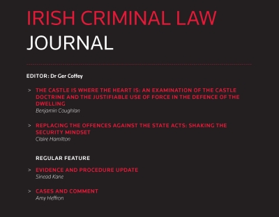 Irish Criminal Law 