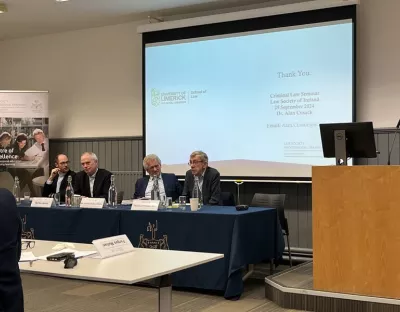 Dr. Alan Cusack Delivers Address to the Law Society of Ireland  September 2024