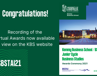 Event Recording of KBS BSTAI Junior Cycle Business Studies Awards Ceremony 2021