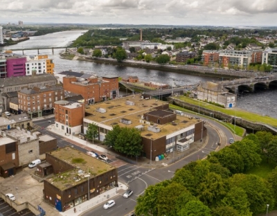 Aerial of Limerick City 