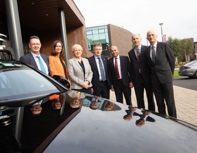 Minister Humphreys visits UL to launch €4.2m national research collaboration on driverless vehicles