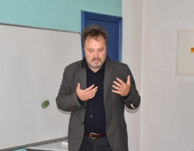 Dr Edin Omerdic Visiting Lecture at Tuzla and Sarajevo Universities