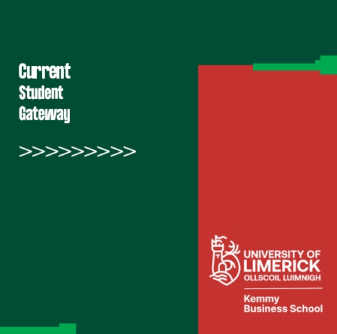 info graphic with text Current Student Gateway