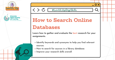 How to Search Online Databases