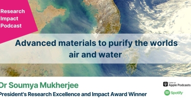 Advanced Materials to purify the worlds air and water Podcast