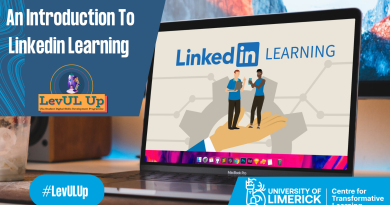 Poster for the Introduction to LinkedIn Learning for Students workshop provided by the Centre for Transformative Learning as part of the LevUL Up programme.