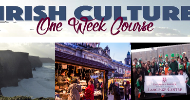 irish culture week event banner