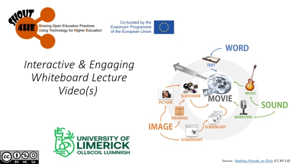 Interactive & Engaging Whiteboard Lecture Video(s) (Michael Johnson, S&E)