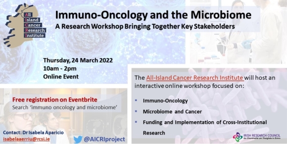 Workshop on Immuno-oncology and the Microbiome