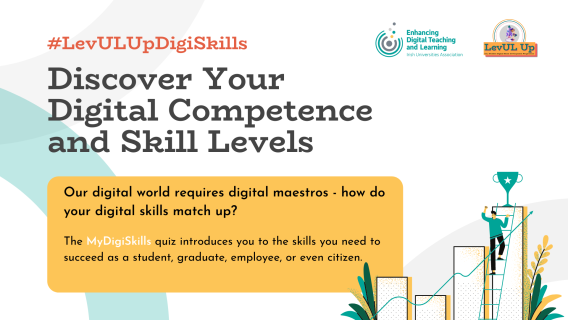 Poster for the Discover Your Digital Competence and Skill Levels workshop