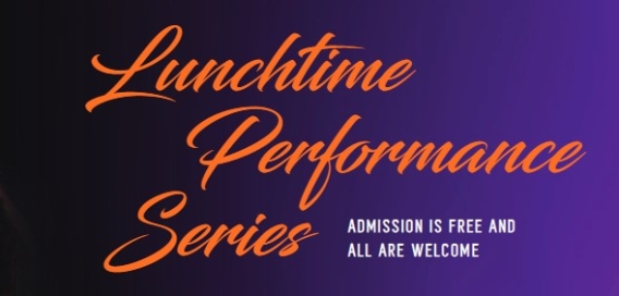 logo for the lunchtime performance series