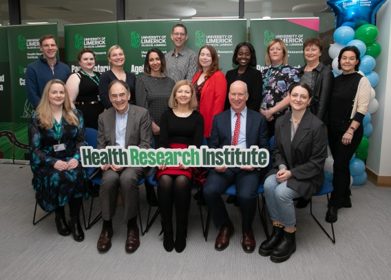 A group pictured at the launch in UL