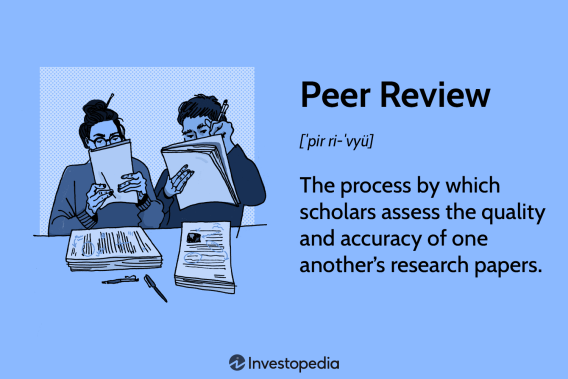 Peer Review Definition Image by Investopedia