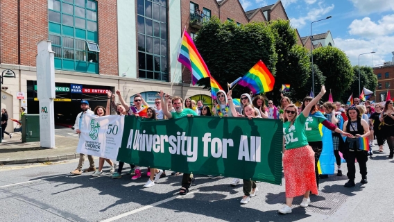Staff & Students take part in Limerick Pride 2023 