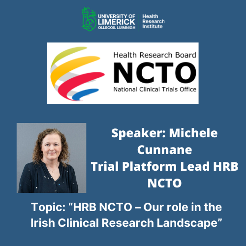 Michele Cunnane Our role in the Irish Clinical Research Landscape