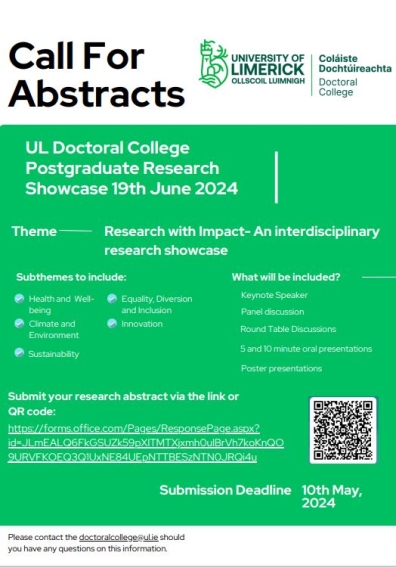 Poster for Call for Abstracts