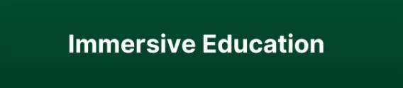 Immersive Education button