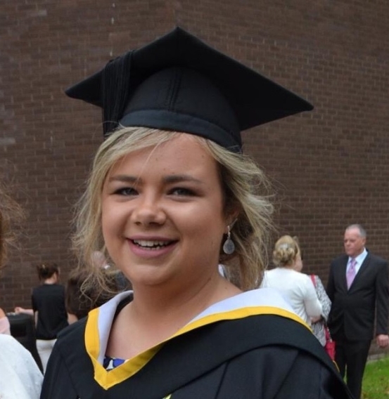 Anna graduated in 2017