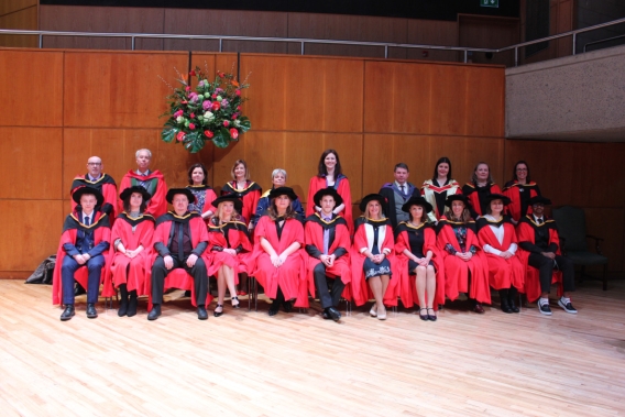 photo of AHSS PhD graduands