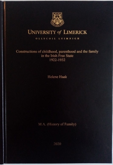 Helene Haak's dissertation cover