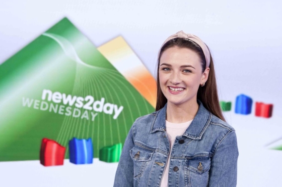  University of Limerick Journalism and New Media graduate Aisling Moloney, who has joined RTÉ’s news2day team 