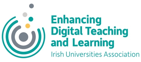 Logo for the Irish Universities Association Enhancing Digital Teaching and Learning (EDTL) project.