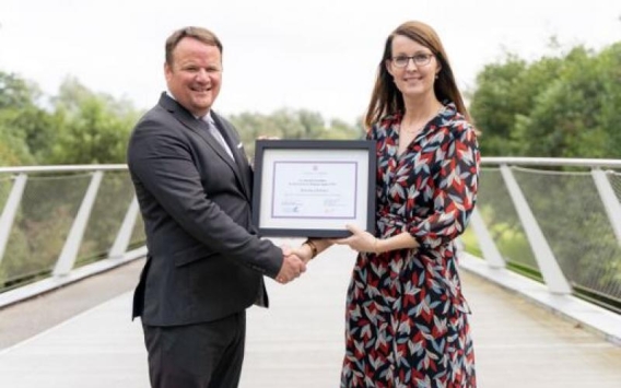 UL Excellence in the provision of Pedagogic Support 2018/19 Darina Slattery (AHSS), presented by Dr Ross Anderson