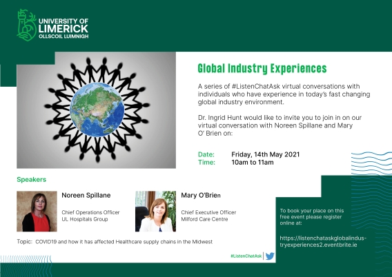 flyer for May event - Global  Industry Experiences
