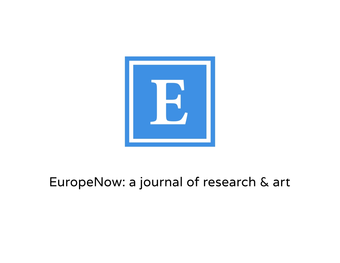 EuropeNow: a journal of research & art
