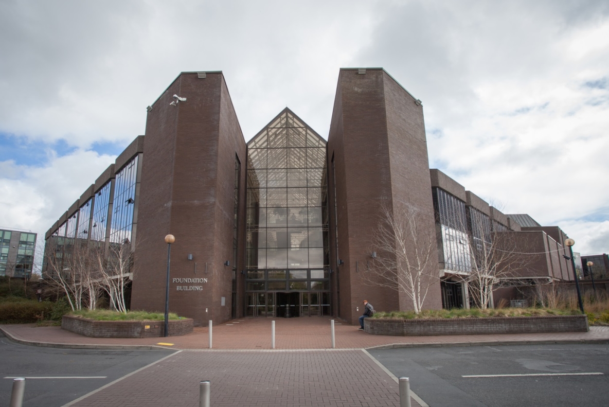 Image shows University of Limerick Foundation building. 