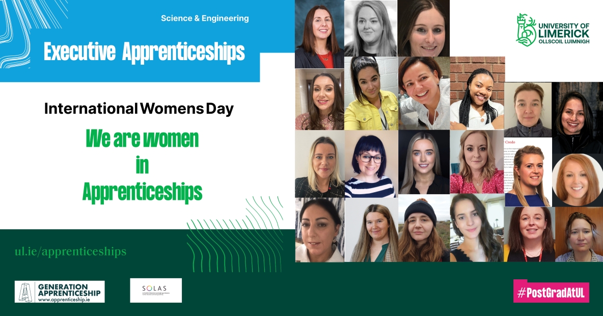 International Womens Day 2023 - Apprenticeships at UL